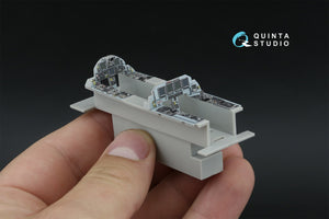 Quinta Studio QDS-48596 F-15E 3D-Printed &amp;amp; coloured Interior on decal paper (Hasegawa) (Small version) 1/48 – imagen 3