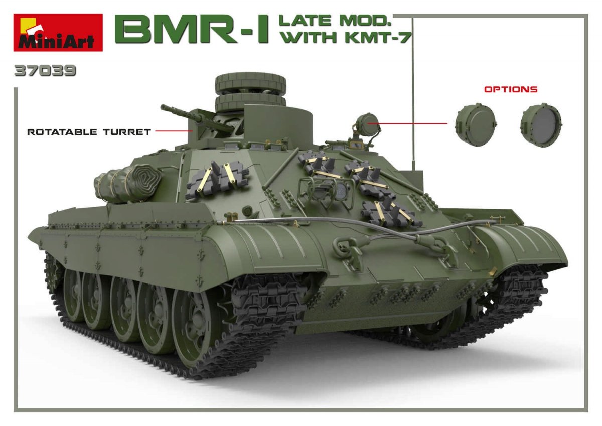 MiniArt 37039 BMR-1 Mod tardif. avec KMT-7 1/35 – image 13