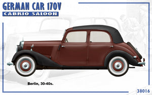 MiniArt 38016 GERMAN CAR 170V CABRIO SALOON 1/35 – imagen 4