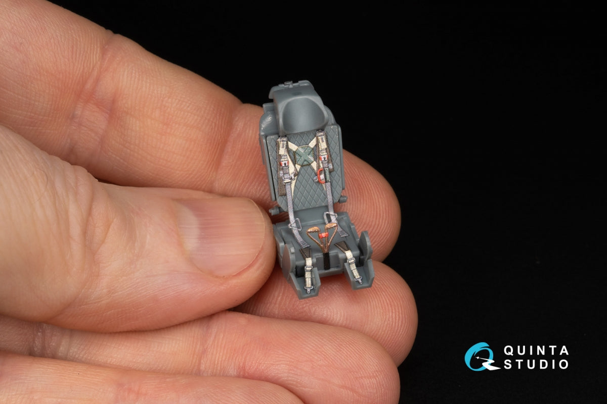 Quinta Studio QD+48579 MiG-21SMT Fishbed-K 3D-Printed &amp;amp; coloured Interior on decal paper (Eduard) (with 3D-printed resin parts) 1/48 – imagen 7
