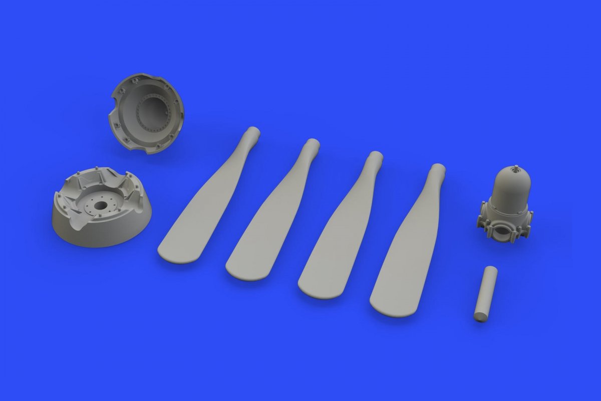 Eduard 648488 P-51D Hamilton Standard uncuffed propeller 1/48 EDUARD – imagen 2