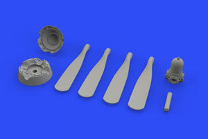 Eduard 648488 P-51D Hamilton Standard uncuffed propeller 1/48 EDUARD – imagen 2