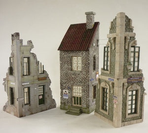 RT-Diorama 35255 Corner Buildings (3pcs.) 1/35 – image 6