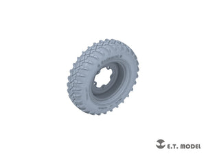 E.T. Model P35-136 WWII German Schwimmwagen Type166 Sagged wheels Wide For TAMIYA Kit 1/35 – Bild 5