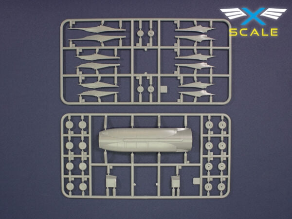 X-Scale 144008 B707-124 Long Range Narrow Body Airliner Continental 1/144 – Bild 8
