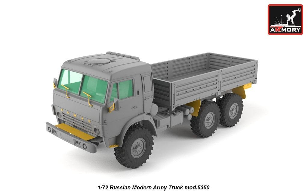 Armory Models 72407-R Russian Modern 6×6 Military Cargo Truck mod.5350 1/72 – imagen 3