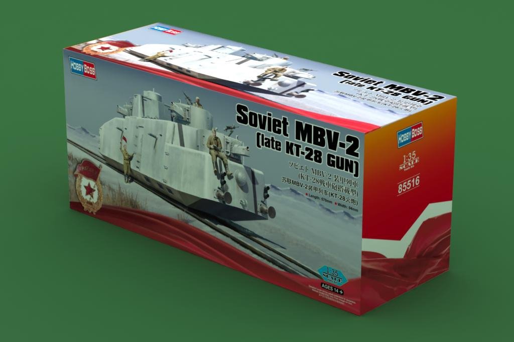 Hobby Boss 85516 Soviet MBV-2 (Late KT-28 Gun) 1/35 – imagen 2