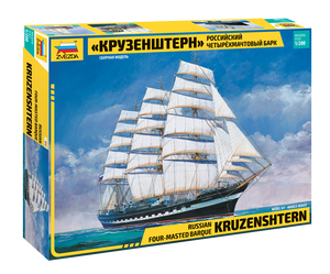 Zvezda 9045 &amp;quot;Krusenstern&amp;quot; Sailing Ship 1/200