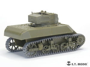 E.T. Model P35-038 WWII US ARMY M3/M5 Stuart Light Tank T16 Workable Track ( 3D Printed ) 1/35 – Bild 4
