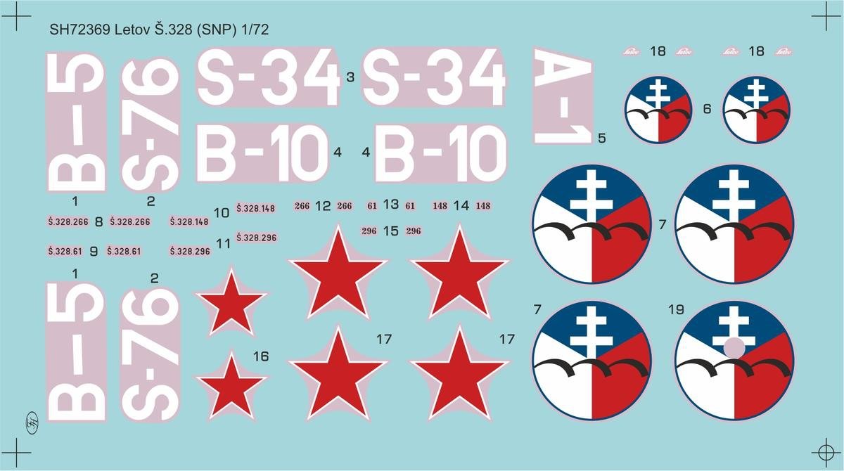 Special Hobby 72369 Letov S.328 Slovak National Uprising 1/72 – zdjęcie 4