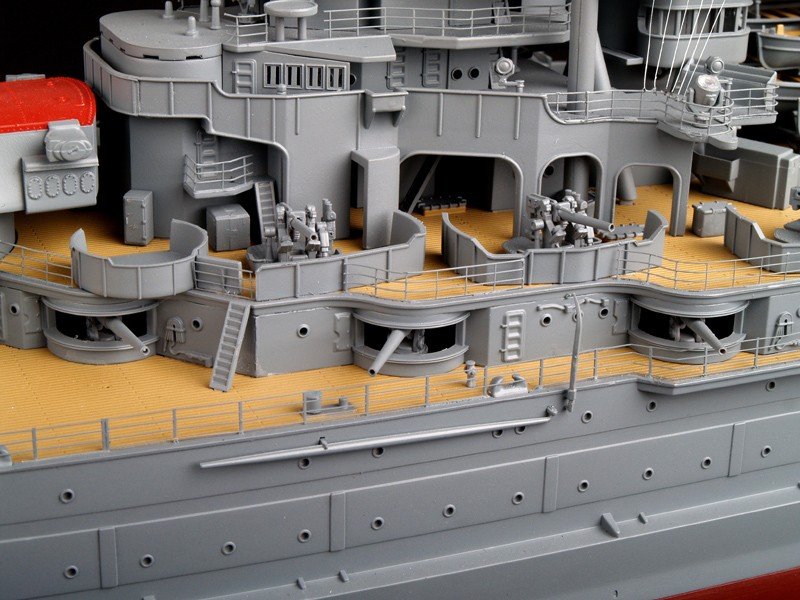 Trumpeter 03701 USS Arizona BB-39 1/200 – imagen 37
