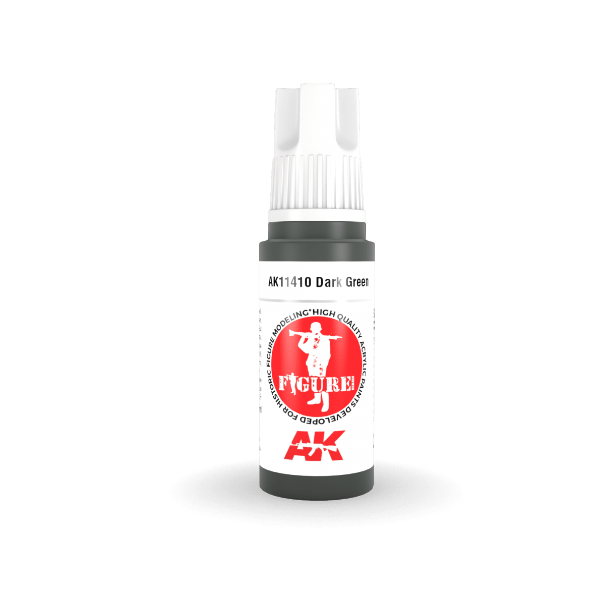 AK Interactive AK11410 Dark Green 17ml – zdjęcie 2