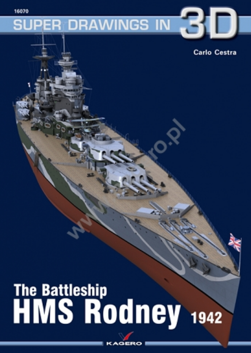 Kagero 16070 The Battleship HMS Rodney 1942 EN