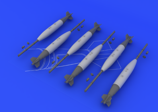 Eduard 648093 Mk.82 bombs 1/48 – zdjęcie 2
