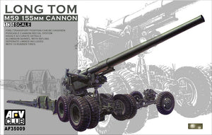 AFV Club 35009 M59 Canon Long Tom 155 mm (1/35)