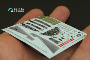 Quinta Studio QD32008 A-10A 3D-Printed &amp;amp; coloured Interior on decal paper (for Trumpeter kit) 1/32 – immagine 5