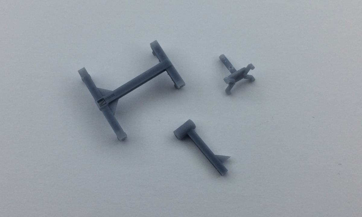 Yamamoto Model Parts YMPGAR6 Stojak na silnik 1/24 – immagine 3