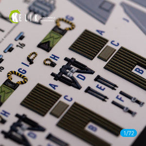 KELIK K72080 Grumman A-6A Knight Rider interior 3D decals for Fujimi kit 1/72 – imagen 4