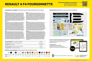 Heller 82700 Renault 4 F4 Fourgonette 1/24 – image 2