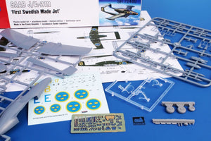 Special Hobby 72480 SAAB J/A-21R « Premier jet de fabrication suédoise » 1/72 – image 7