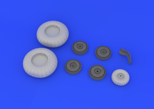 Eduard 632023 Ju 88 wheels early 1/32 (Revell) – immagine 4
