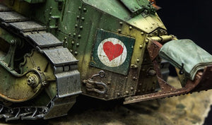 Meng Model TS-011 FRENCH FT-17 LIGHT TANK (RIVETED TURRET) 1/35 – imagen 11