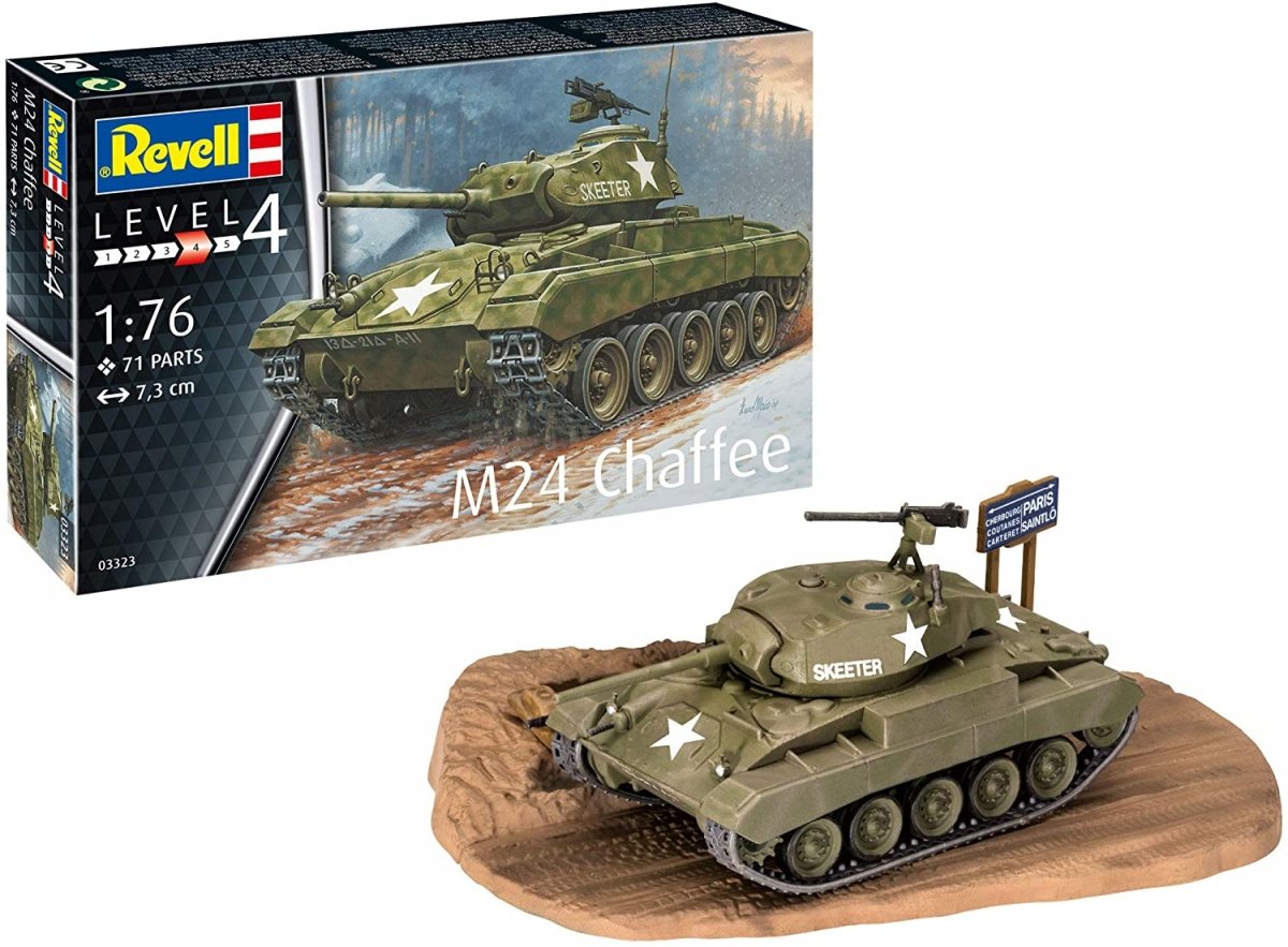 Revell 03323 M24 Chaffee 1/76 – image 2