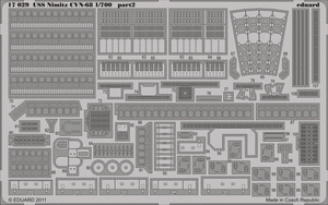 Eduard 17029 USS Nimitz CVN-68 TRUMPETER 1/700 – imagen 2