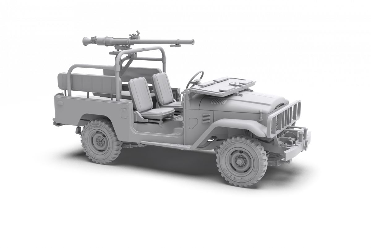AK Interactive AK35003 FJ43 PICKUP WITH SPG-9 RECOILLESS GUN 1/35 – imagen 10