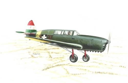 Specjal Hobby 48019 Nardi FN.305 Luftwaffe et Royal Hongrois (1/48)