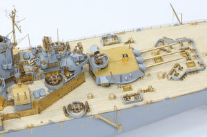 Pontos 37026FN USS BB-63 Missouri 1945 Advanced Detail Up Set (Teak tone stained wooden deck) 1/350 – imagen 6