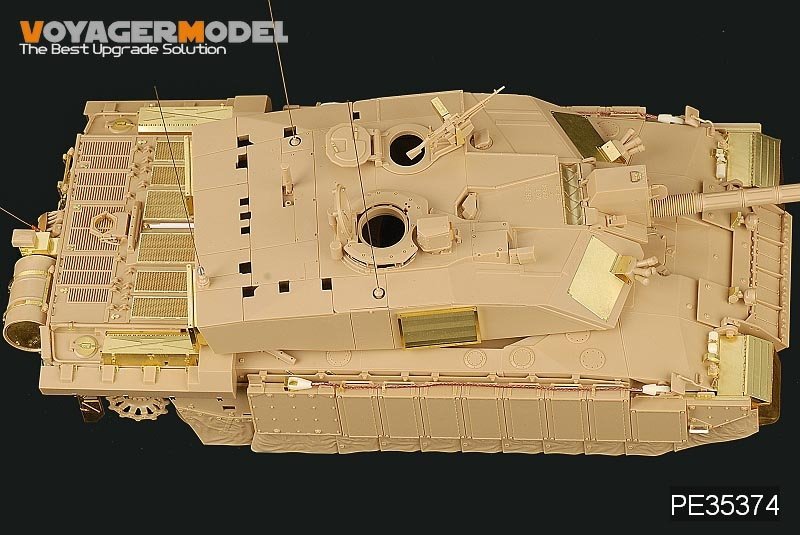 Voyager Model PE35374 Modern British Challenger 2 MBT(desertised) for TAMIYA 35274 1/35 – imagen 12