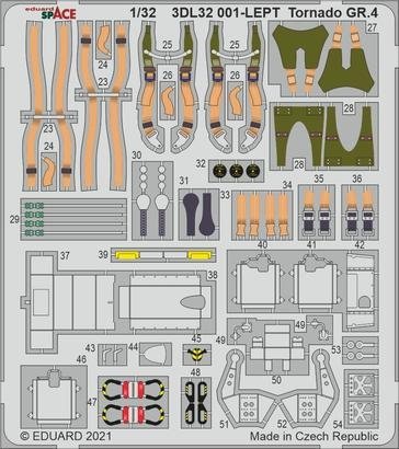 Eduard 3DL32001 Tornado GR.4 SPACE for ITALERI 1/32