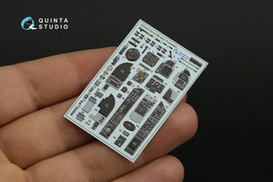 Quinta Studio QDS-32193 AV-8B Harrier II early 3D-Printed &amp;amp; coloured Interior on decal paper (Trumpeter) (small) 1/32 – imagen 4
