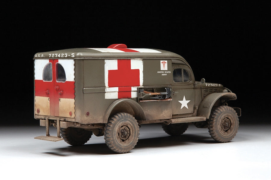 Zvezda 3711 Dodge WC-54 Ambulance 1/35 – zdjęcie 4