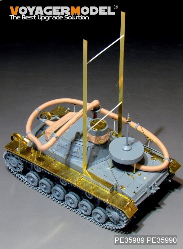 Voyager Model PE35989 WWII German Pz.KPfw.III (T)Ausf.F &amp;quot;Operation Seelowe&amp;quot; Basic For DRAGON 6877/6717 1/35 – imagen 7