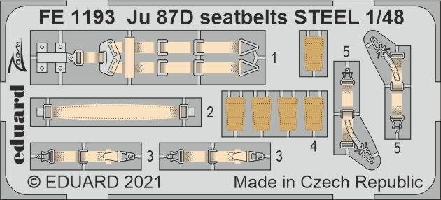 Eduard BIG49301 Ju 87D HASEGAWA/HOBBY 2000 1/48 – Bild 4