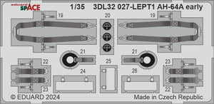 Eduard 3DL32027 AH-64A early SPACE TRUMPETER 1/32 – Bild 2