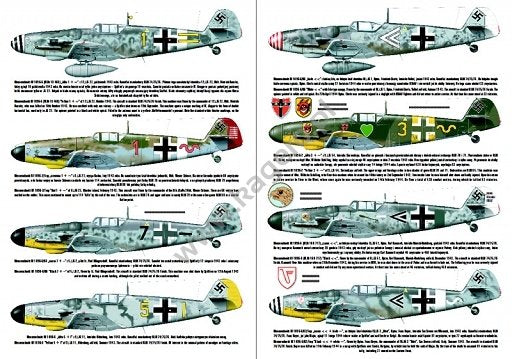 Kagero 3022 Bf 109 G/K vol.II (bez kalkomanii) EN/PL – imagen 4