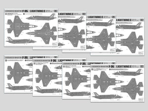 Tamiya 61124 Lockheed Martin F-35A Lightning II 1/48 – immagine 21
