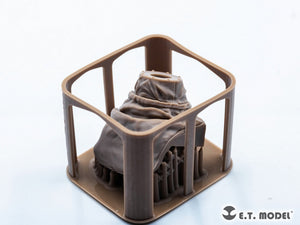 E.T. Model P35-374 Russian T-72B3/B3M MBT Mantlet w/Canvas Set (For Meng Kit) 1/35