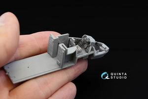 Quinta Studio QD72019 Mi-24V NATO 3D-Printed &amp;amp; coloured Interior on decal paper (for Zvezda kit) 1/72 – imagen 4
