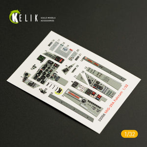 KELIK K32006 MIG-29A (9-12) FULCRUM INTERIOR 3D DECALS FOR TRUMPETER KIT 1/32 – imagen 2