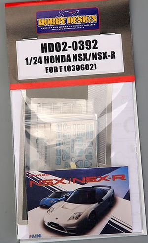 Hobby Design HD02-0392 Honda NSX/NSX-R Detail-Up Set for Fujimi 039602 1/24 – imagen 2