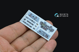 Quinta Studio QD+72117 Su-24MR 3D-Printed coloured Interior on decal paper (Zvezda) (with 3D-printed resin part) 1/72 – imagen 5