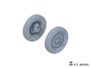 E.T. Model P35-138 WWII German Kübelwagen Type82 Sagged wheels Narrow For TAMIYA Kit 1/35 – zdjęcie 3
