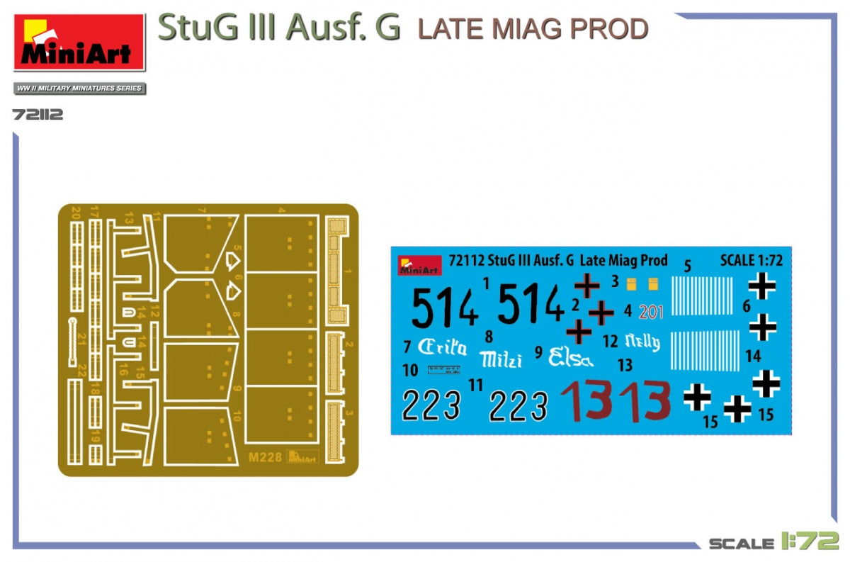 MiniArt 72112 StuG III Ausf. G Late Miag Prod. 1/72  – image 6