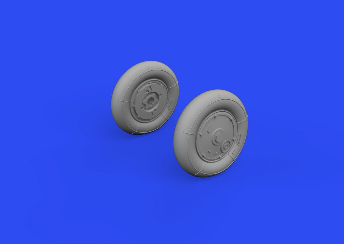 Eduard 672285 S-199 wheels PRINT EDUARD 1/72 – zdjęcie 2