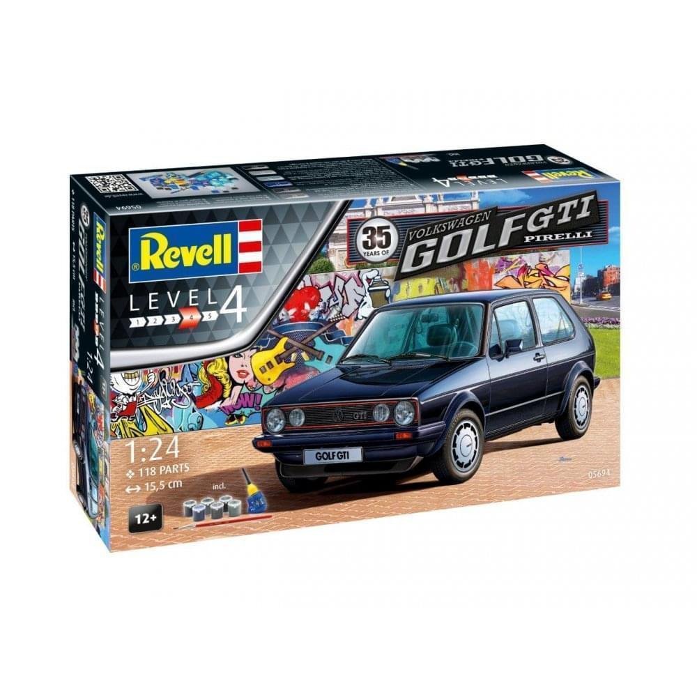 Revell 05694 35 Years VW Golf 1 GTI Pirelli 1/24 – imagen 2