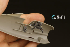 Quinta Studio QD48312 Gloster Gladiator MKII 3D-Printed &amp;amp; coloured Interior on decal paper (Roden) 1/48 – zdjęcie 7